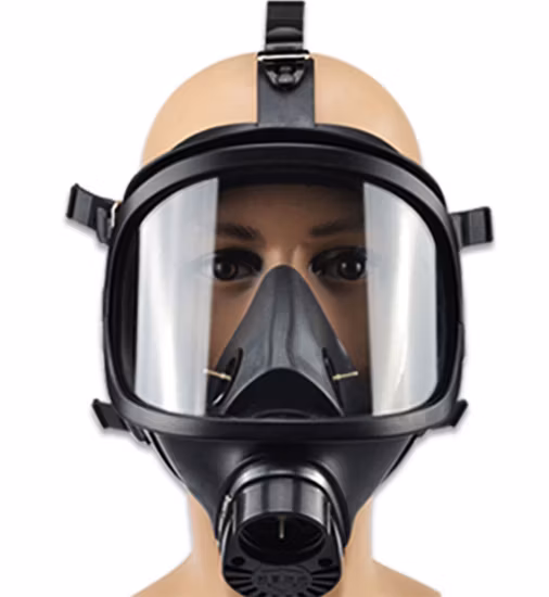 단일 필터 탱크 가스 보호 마스크 프리 눈 호흡기