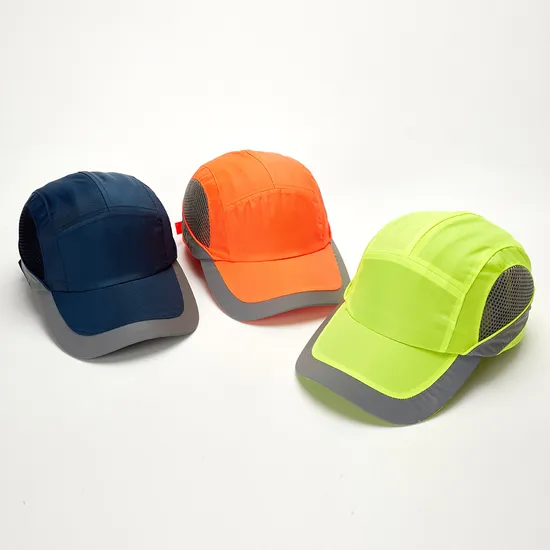 옥외 통기성 태양 헬멧 단단한 야구 모자 주문 안전 범프 캡